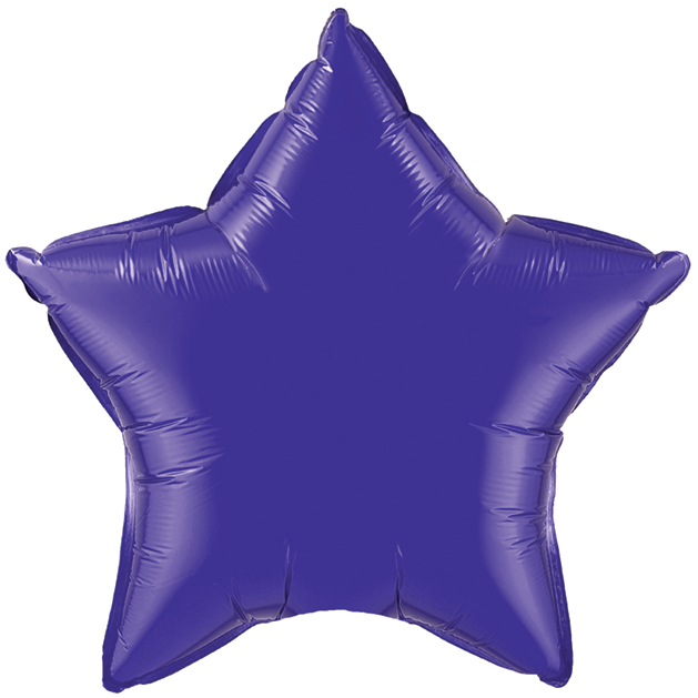 20" Quartz Purple Star
